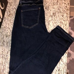 Maurice’s dark wash skinny-size 14